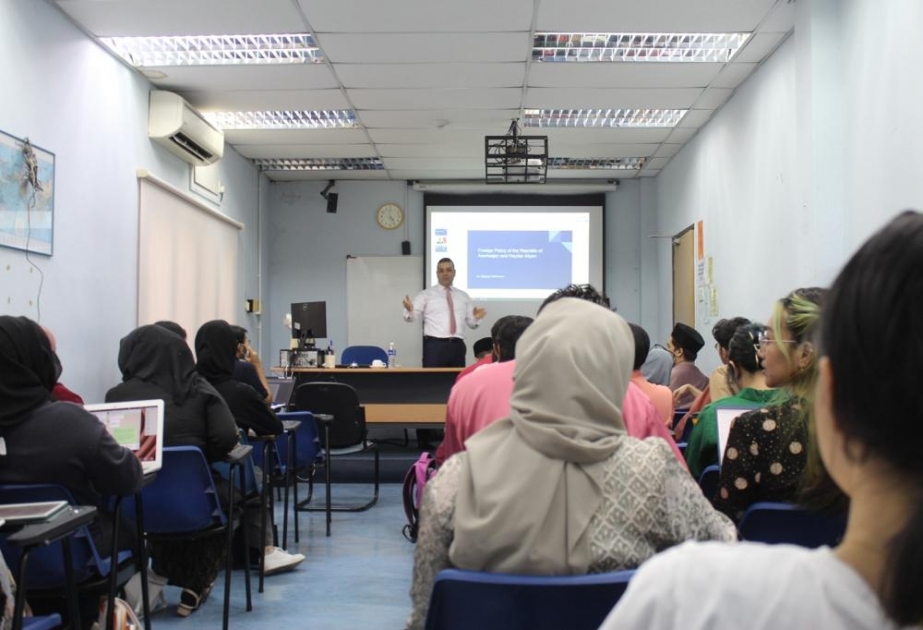 Malaya Universitetində Heydər Əliyevə həsr olunan təqdimat keçirilib