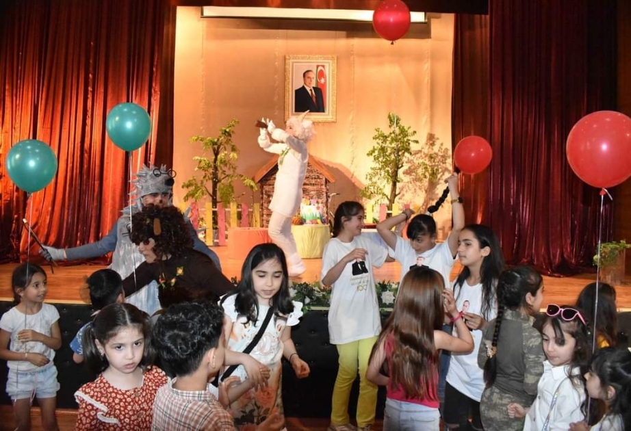 Şirvanda şəhid övladları və məktəblilər üçün konsert və tamaşa nümayiş olunub