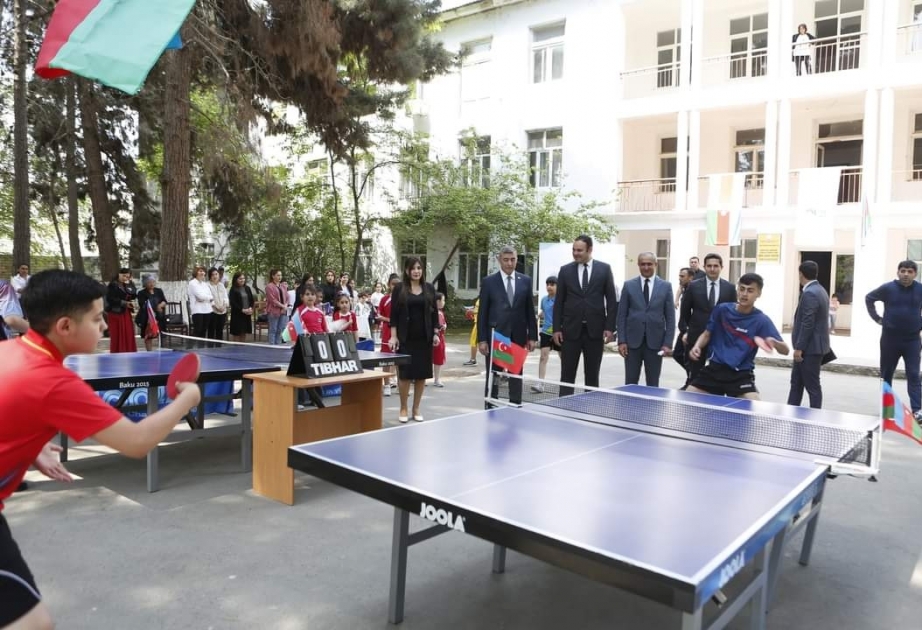 Şirvanda Ulu Öndərin 100 illik yubileyinə həsr edilən tennis turnirinə start verilib