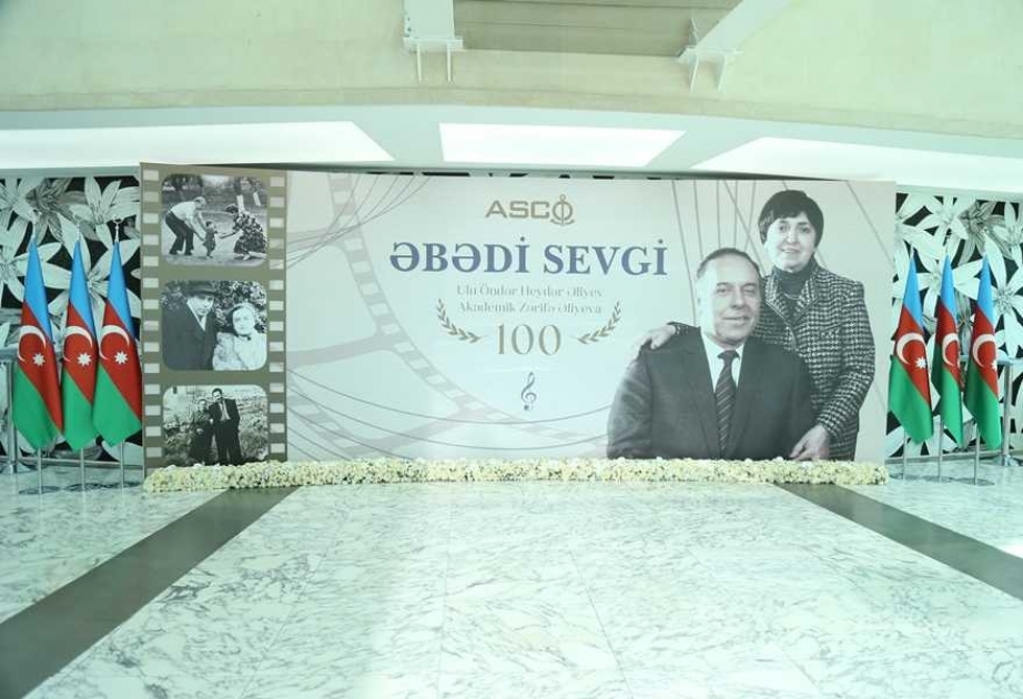 Ulu Öndər Heydər Əliyev və akademik Zərifə Əliyevaya həsr edilmiş “Əbədi sevgi” adlı tədbir keçirilib