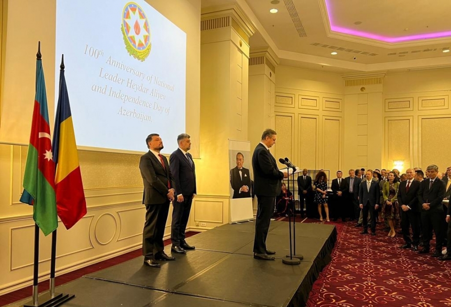 Ümummilli Lider Heydər Əliyevin 100 illiyi münasibətilə Buxarestdə tədbir təşkil edilib