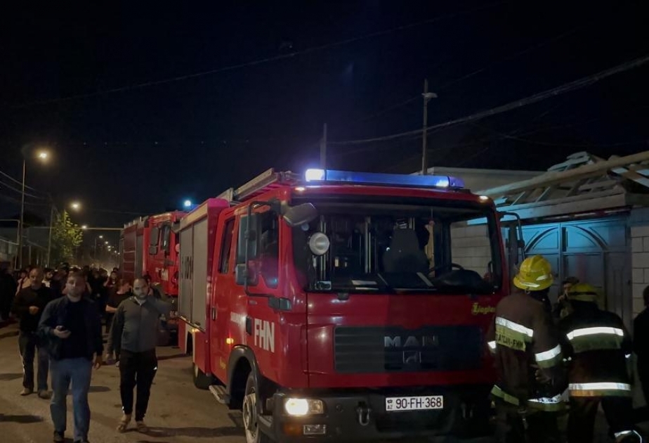 Sabunçu rayonunda yataqxanada qazın sızması nəticəsində partlayış baş verib