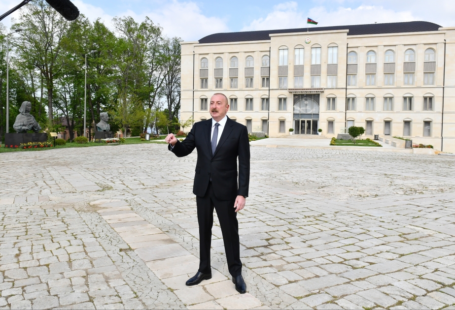 Президент Азербайджана: Шуша – это символ нашей Победы, венец нашей Победы