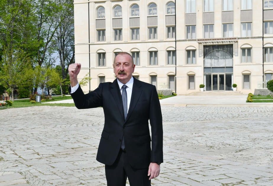 Prezident İlham Əliyev: Bu gün Azərbaycan Avrasiyada nəqliyyat mərkəzlərindən birinə çevrilib