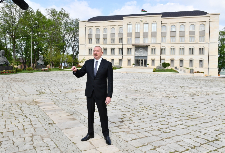 President: Today, 90 percent of the people working on implementing Contract of the Century are Azerbaijani citizens

