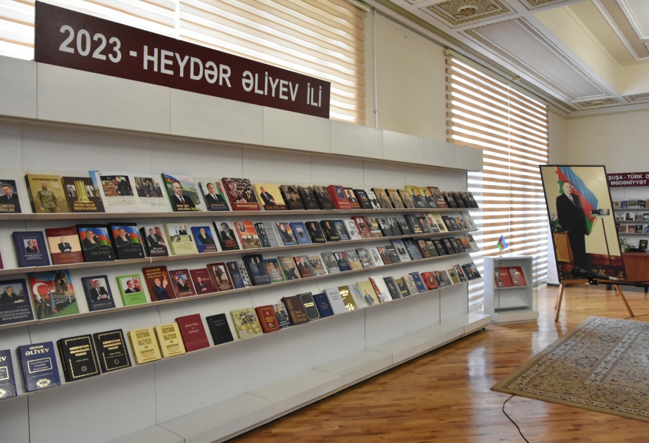 Milli Kitabxanada “2023 – Heydər Əliyev İli” adlı ənənəvi kitab sərgisi açılıb