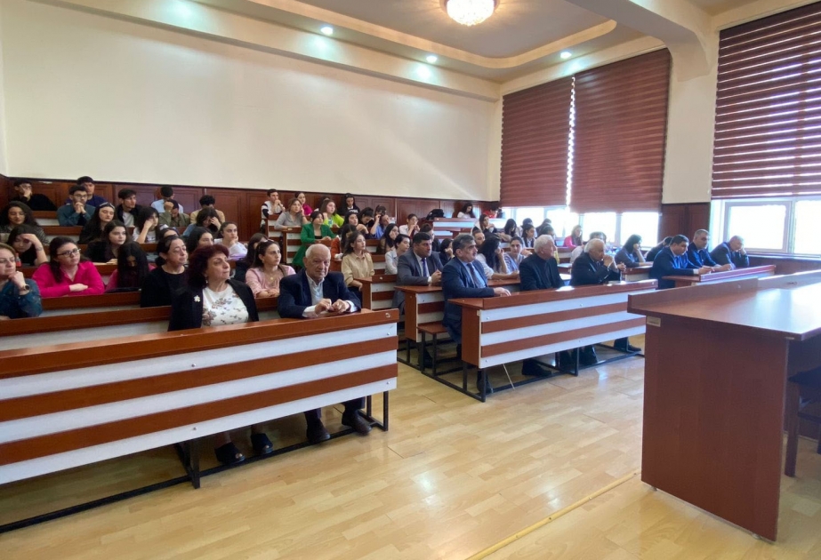 Bakı Dövlət Universitetində tədbir: Heydər Əliyev və azərbaycançılıq ideologiyası