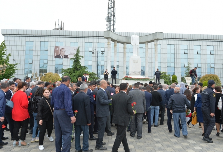 Ulu Öndərin xatirəsi Lənkəranda da anılır