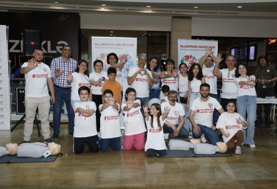 USAID və ÜST insanlara həyat xilas edən ürək masajı bacarıqlarını öyrətmək üçün tədbirlər silsiləsinə başlayıb
