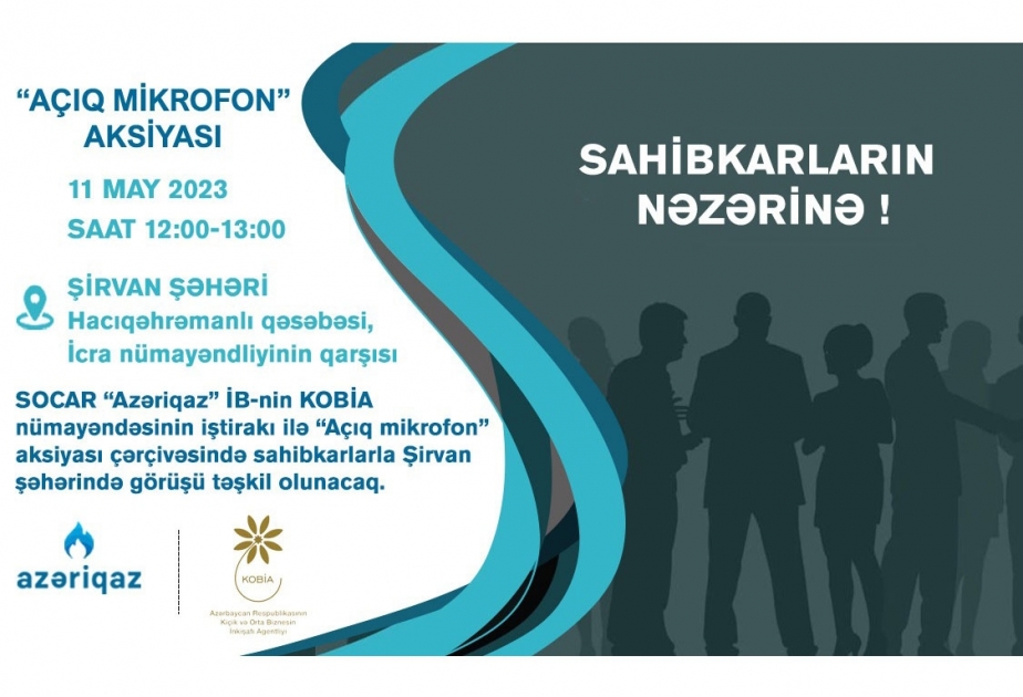 Sahibkarlarla növbəti görüş Şirvan şəhərində keçiriləcək