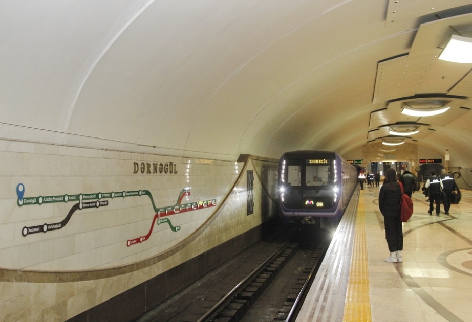 Metropoliten stansiyaları gecə saat 1-ə qədər fəaliyyət göstərəcək