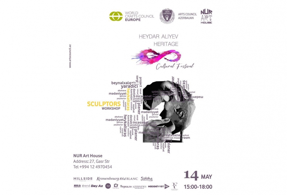 Ulu Öndər Heydər Əliyev İrsi Festivalı çərçivəsində heykəltaraşların vorkşopu təşkil olunacaq