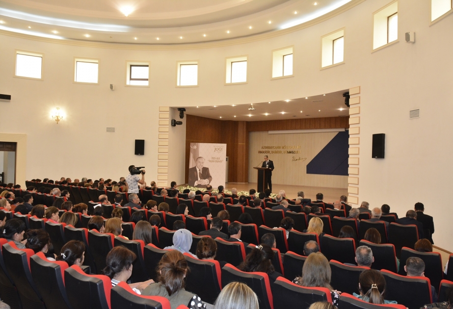 Müasir Azərbaycan Heydər Əliyevin ideyalarının təntənəsidir