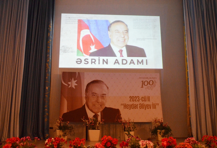 Yüksəliş yolunda inamla irəliləyən müasir Azərbaycan Heydər Əliyevin ideyalarının təntənəsidir
