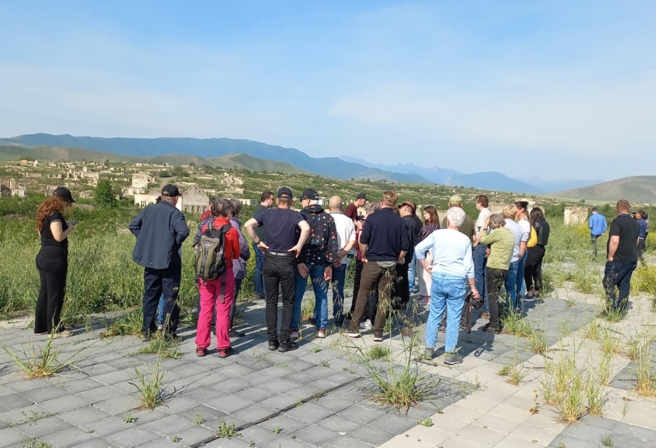 Group of international travelers from Sweden kick off visit to Azerbaijan’s Karabakh and Eastern Zangezur regions