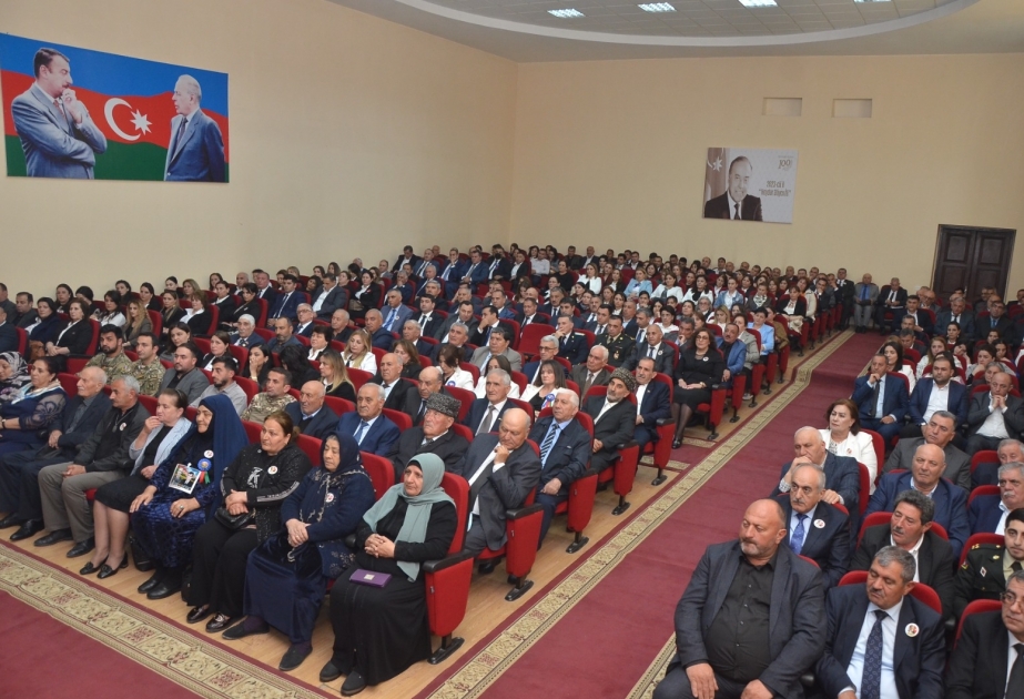 Heydər Əliyevin anadan olmasının 100 iliyi Qubadlı rayonunda da böyük təntənə ilə qeyd edilib