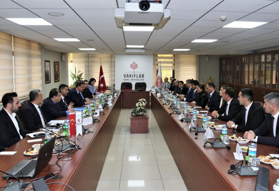 Azərbaycanın vətəndaş cəmiyyətinin nümayəndələri Türkiyənin Vəqflər Baş İdarəsində olublar