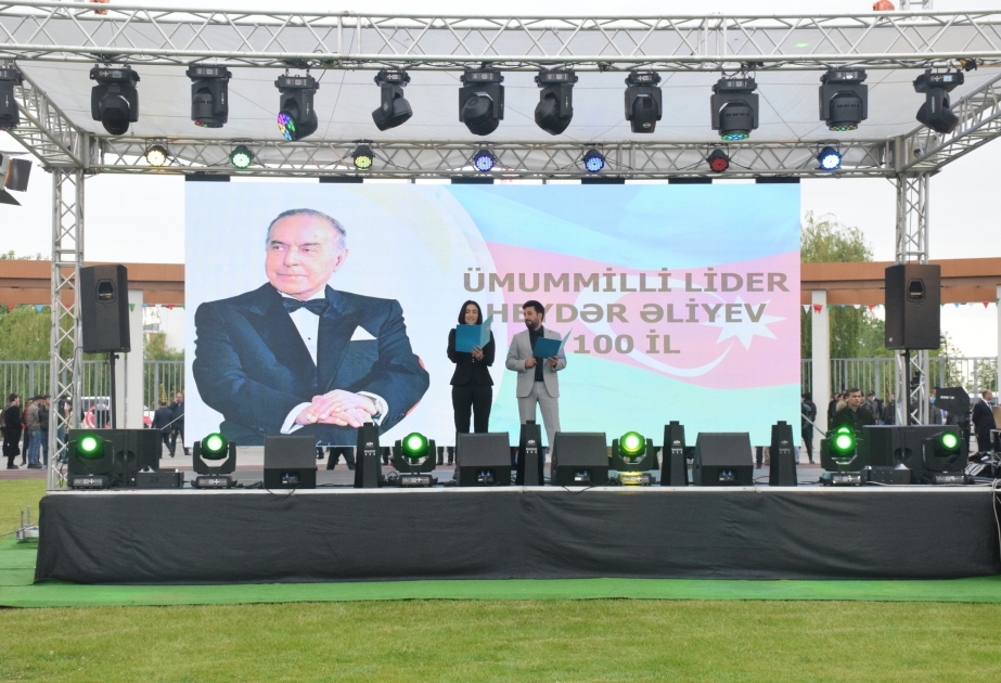 Ümummilli Lider Heydər Əliyevin 100 illiyi ölkəmizin şimal rayonlarında böyük coşqu ilə qeyd olunub