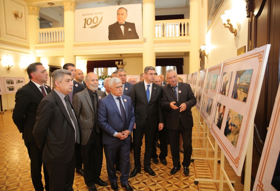 Xəzər rayonunda Ulu Öndər Heydər Əliyevin 100 illik yubileyinə həsr olunmuş tədbir keçirilib