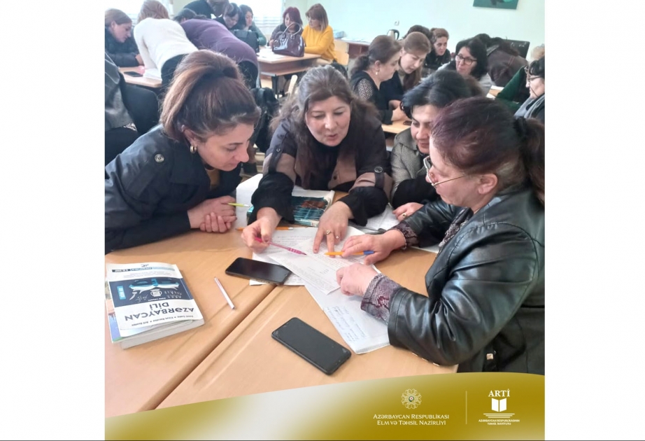 İbtidai sinif müəllimlərinə dəstək məqsədilə təlimlər keçirilir