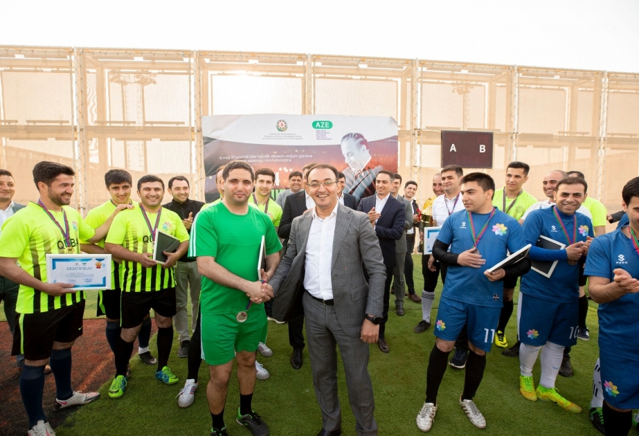 “ASAN xidmət” əməkdaşları arasında minifutbol turniri keçirilib