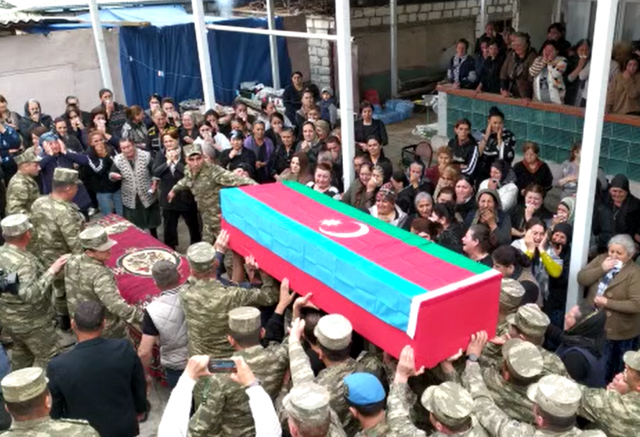 Шехида Орхана Новрузализаде проводили в последний путь