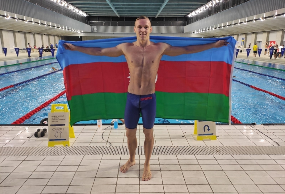 Azerbaijani Para swimmer Roman Saley shatters world record in Germany