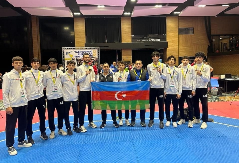 European Multi Games : des taekwondokas azerbaïdjanais remportent trois médailles