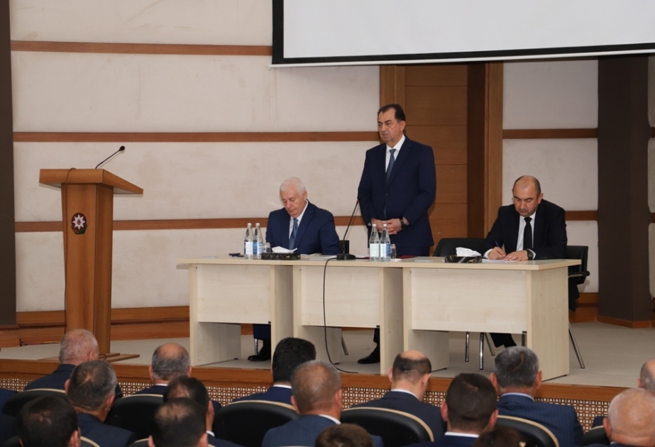 Lənkəranda yanğınlara qarşı qabaqlayıcı tədbirlərin səmərəliliyini artırmaq məqsədilə regional müşavirə keçirilib