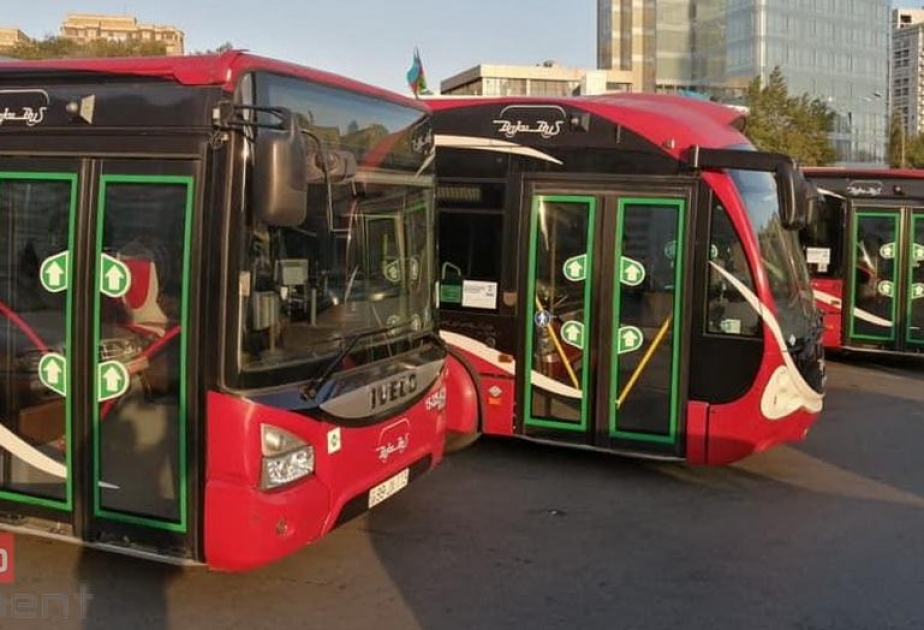 Paytaxtın müxtəlif ərazilərində 192 avtobusun hərəkət intervalında gecikmələr var