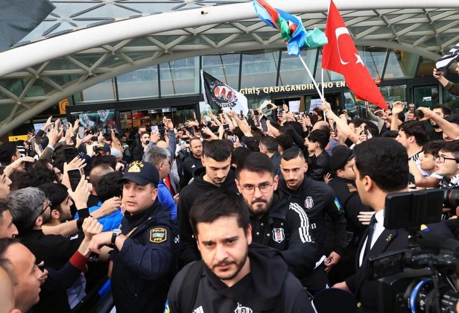 Türkiyənin "Beşiktaş" klubu Bakıya gəlib