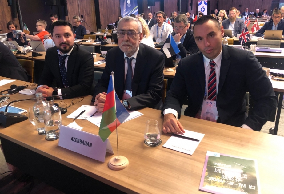 Azerbaijani delegation attending 43rd European Olympic Committees seminar