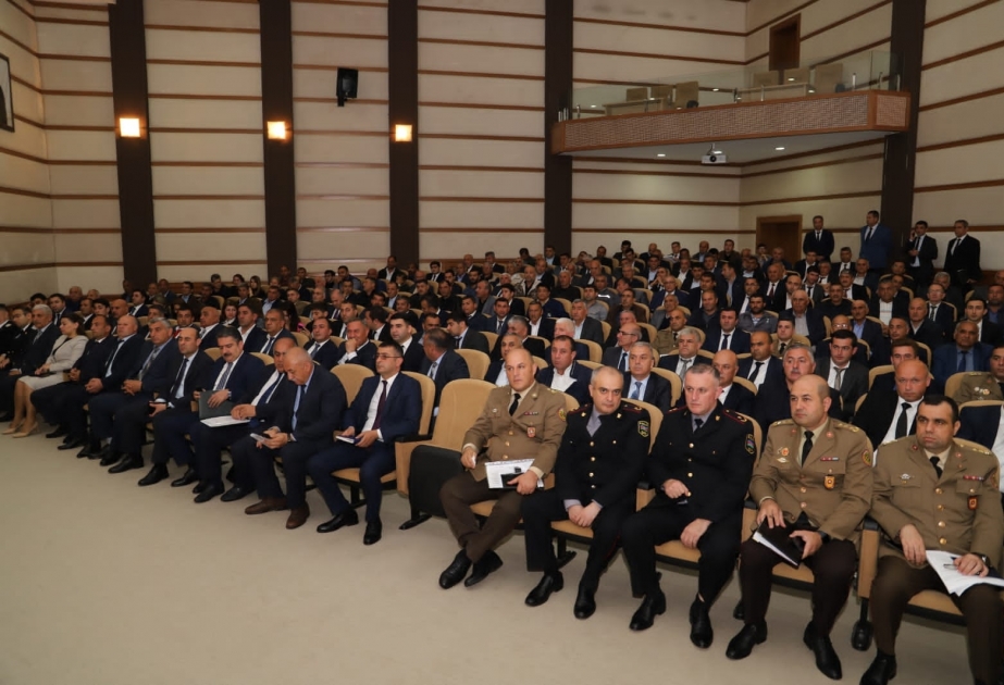 Yanğın təhlükəsizliyi ilə əlaqədar növbəti regional müşavirə keçirilib