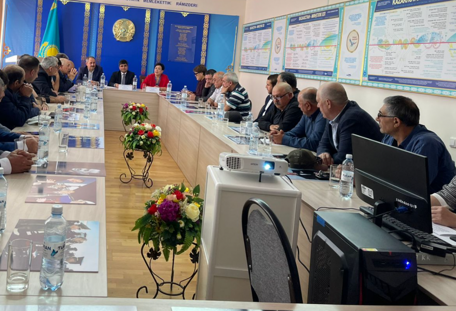 Ulu Öndər Heydər Əliyevin 100 illik yubileyi Aktobe şəhərində qeyd olunub