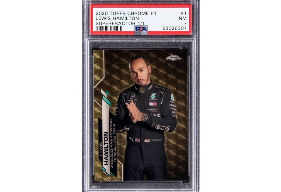 Lewis Hamilton makes a young man a millionaire: For a piece of cardboard