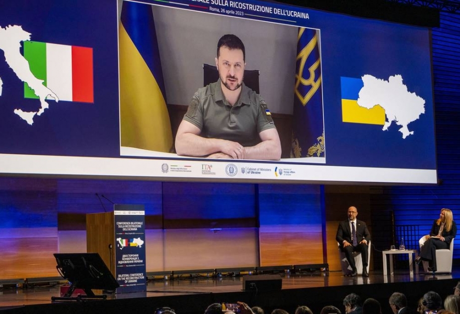Ukrainischer Präsident zu Besuch in Rom eingetroffen