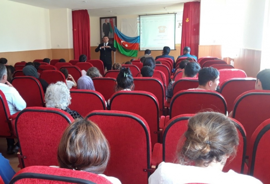Vətəndaşlar fövqəladə hadisələr zamanı davranış qaydaları barədə məlumatlandırılıblar