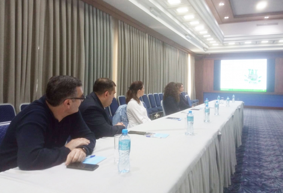 Dövlət Vergi Xidmətinin Şamaxı tədris mərkəzində KİV təmsilçiləri üçün təlim keçirilib