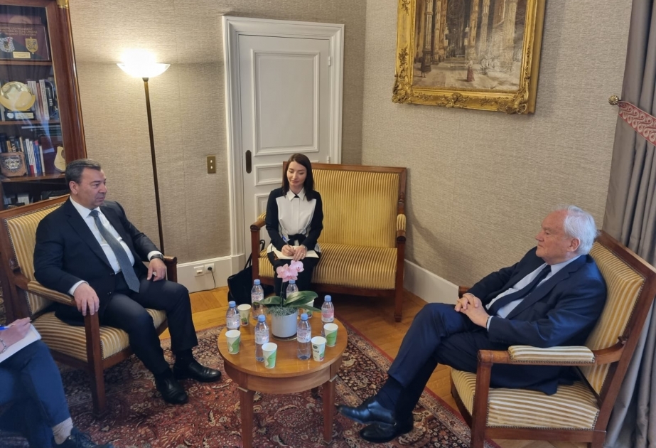 Fransa Senatının komitə sədri Azərbaycanın regionda yaratdığı reallıqlar barədə məlumatlandırılıb