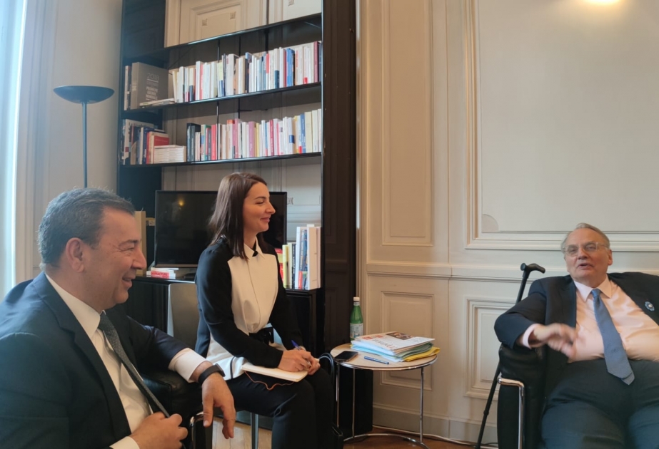 Fransa Milli Assambleyasının komitə sədrinə regiondakı postmünaqişə vəziyyəti barədə məlumat verilib
