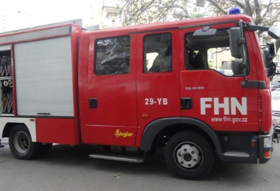 Zaqatala rayonunda orta məktəb binasında yanğın baş verib