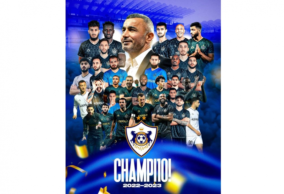 "Qarabağ" klubu onuncu dəfə Azərbaycan çempionu olub