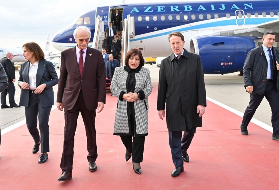 La présidente du Milli Medjlis effectue une visite de travail à Moscou