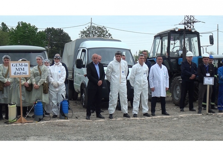 Qusar rayonunda kompleks mülki müdafiə təlimi keçirilib