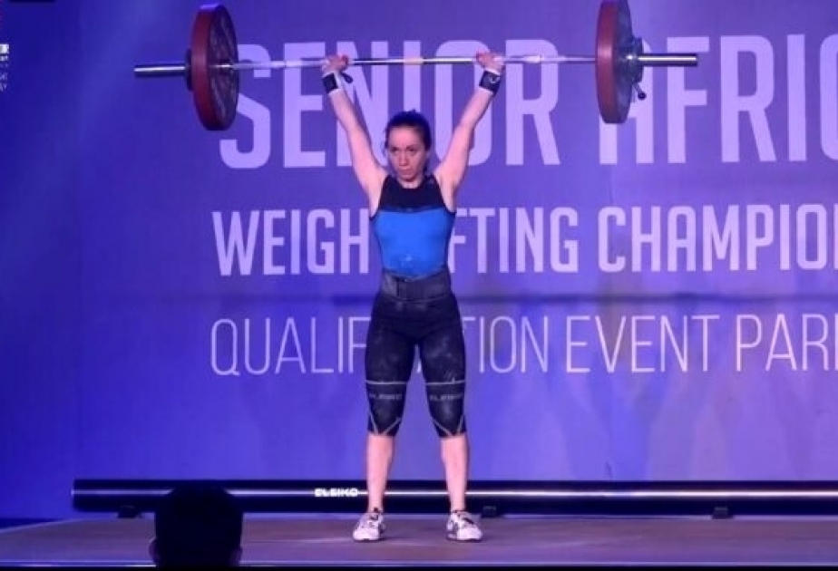 Azerbaijani female athlete wins 33rd African Weightlifting Championships