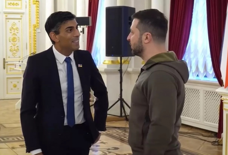 Volodimir Zelenski Londonda Rişi Sunakla görüşəcək