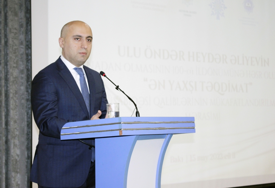 “Ən yaxşı təqdimat” müsabiqəsinin qalibləri mükafatlandırılıb