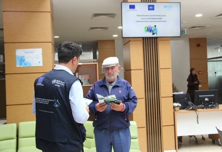 Avropa İttifaqı və ÜST psixi sağlamlıq xidmətləri üzrə əhalinin məlumatlandırılması üçün Bərdədə maarifləndirici kampaniya keçirib