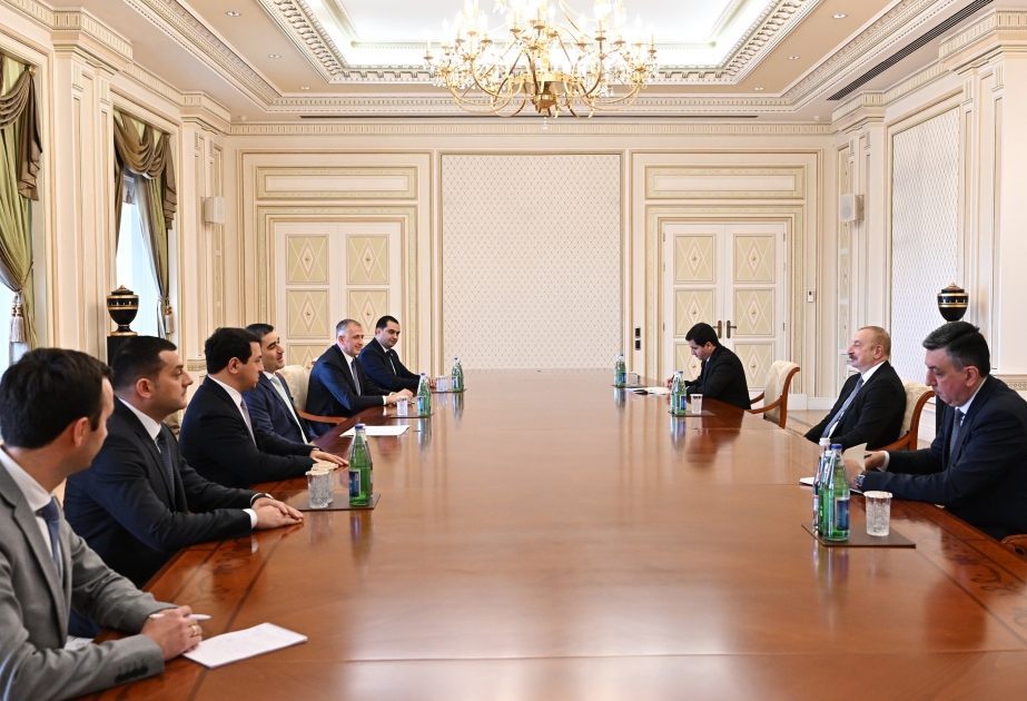 Presidente Ilham Aliyev: “Las relaciones amistosas y fraternales entre Azerbaiyán y Georgia se desarrollan con éxito”

