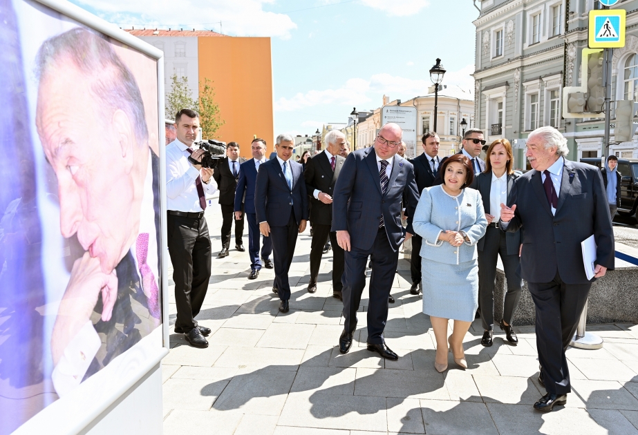 Russian TASS News Agency hosts exhibition dedicated to 100th anniversary of National Leader Heydar Aliyev